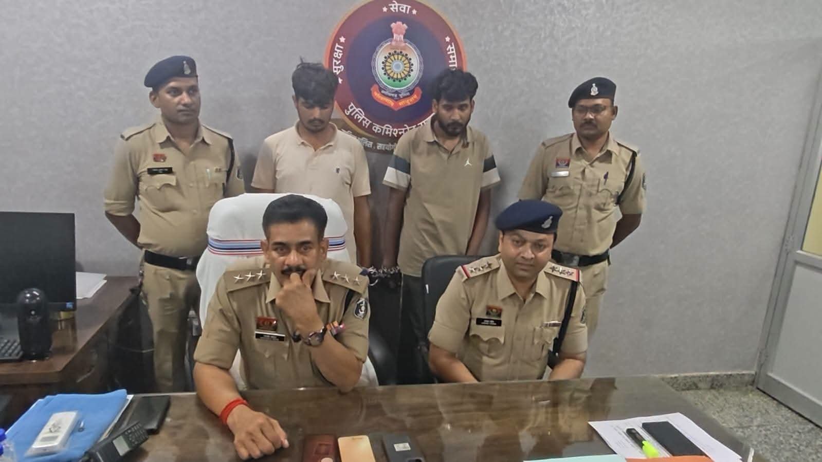 FOREX ट्रेडिंग में 74 लाख की साइबर ठगी, राजस्थान से दो अंतर्राज्यीय आरोपी गिरफ्तार